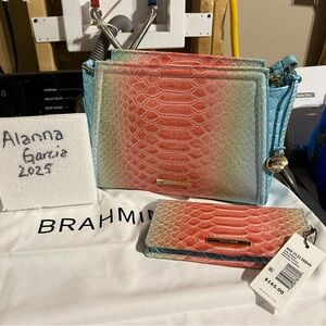 Brahmin Euc Hillary and Ady in Daylily Volute